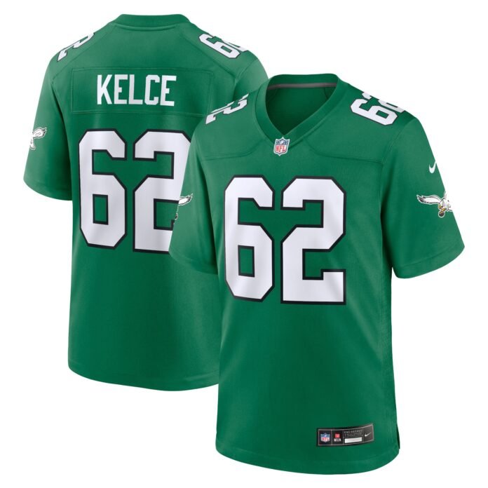 Kelce Kelly Green Jersey